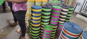 ผ้าทอโพลีโพรพิลีนรีไซเคิล100% เทคนิคใยสังเคราะห์เป็นมิตรกับสิ่งแวดล้อมออกแบบได้ตามต้องการสำหรับอุตสาหกรรม - Product Image 2