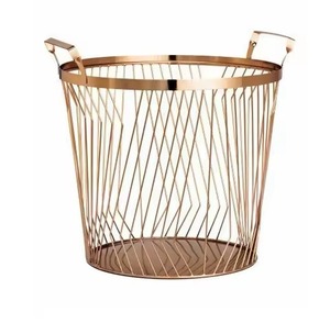 Classic Modern Metal Wire <b>Storage</b> Basket Decorative Organizer <b>for</b> Fruit <b>Vegetables</b> Home <b>Kitchen</b> Dining Room Use - Product Image 1