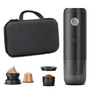 Machine à expresso électrique portable, cafetière de voyage pour le camping, cafetière de voiture auto-chauffante avec USB-C - Product Image 1