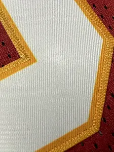 Maillot de football américain sublimé respirant grande taille à manches courtes coupe ample avec impression personnalisée du nom de l'équipe - Product Image 4