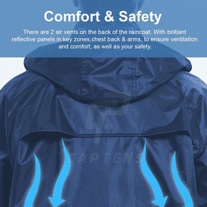 Trajes de lluvia de último diseño de alta calidad al por mayor trajes de lluvia con logotipo personalizado recién llegados trajes de lluvia - Product Image 4