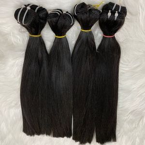Meilleure vente Cheveux vierges bruts vietnamiens non traités Extensions de cheveux vendeur trame os faisceaux droits pour faire perruque - Product Image 1