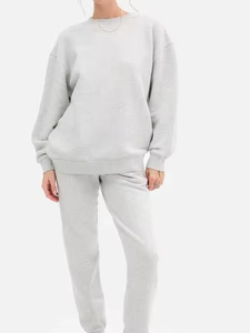 Sudadera de Forro Polar Premium para Mujer, Estilo Urbano de Invierno, Suave, Cálida, Holgada, con Diseño Moderno, Servicio de Personalización Frontal de Marca, Precio Bajo - Product Image 5