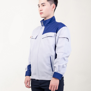 FMF <b>Men's</b> Worker Uniform Breathable Anti-Dust Safety Oversized Cotton Grey ODM/OEM <b>Overalls</b> Convenient Workwear Style - Product Image 5