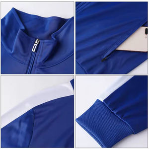 Personalizado de dos piezas para hombre Sport Jogging Trajes Streetwear LOGO personalizado apilado Chándal Poliéster Personalizado Hombres Deportes Jogging Chándal - Product Image 6