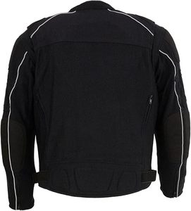 Chaqueta de Cuero Vacuno Unisex de Primera Calidad con Logotipo Frontal, Diseño Protector Ecológico para Motociclistas - Product Image 6
