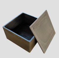 La cuvette agglomérée de boîte de carbure de silicium de réaction de J est résistante à la haute température et à la corrosion