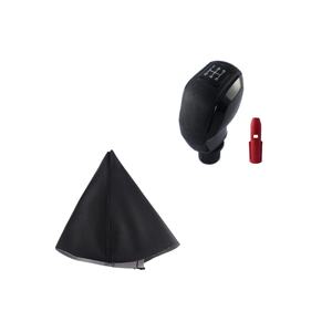 Peugeot 207 Sport Gear <b>Knob</b> & Gear <b>Shift</b> Boot with Black Windscreen/Windshield Protector-Made in Turkey - Product Image 1