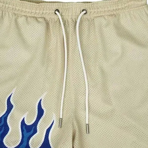 Shorts de basketball unisexe avec cordon de serrage, légers, séchage rapide, style urbain uni pour la gym et le sport - Product Image 4