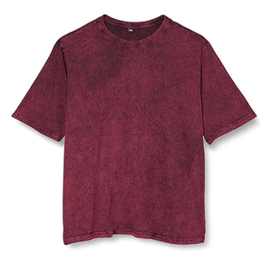 T-shirts surdimensionnés vintage délavés à l'acide pour hommes t-shirts graphiques personnalisés grande taille Streetwear 100% coton t-shirt blanc pour hommes - Product Image 1