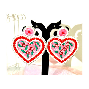 Pendientes de cuentas de colores más vendidos para fiestas de compromiso y ocasiones especiales de festivales, Compra ahora al mejor precio de venta - Product Image 3