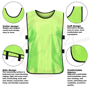 Chalecos de Entrenamiento Personalizados Baratos, Baberos de fútbol numerados para deportes de fútbol con logotipo personalizado - Product Image 2