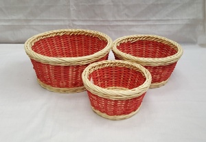 Cestas de alta calidad 2024, cesta de frutas con núcleo de ratán natural, accesorios de cocina, almacenamiento y organización del hogar de Vietnam - Product Image 6