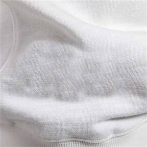 Men's Winter Embroidered Pullover <b>Sweatshirt</b> Crew Neck Solid Color 100% Cotton <b>Fleece</b> Regular Fit Long Sleeve for Sale Bulk OEM - Product Image 3