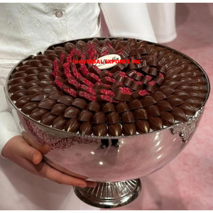 Stainless Steel Chocolate Bowl <b>Top</b> Selling Handmade Designer Sweet Bowl Nickle Plated Decorative Chocolate Bowl - Product Image 5