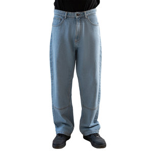 Pantalones vaqueros holgados de corte holgado de alta calidad para hombres con material transpirable y estilo callejero atractivo 90s inspirado en pantalones vaqueros holgados para hombres - Product Image 6