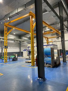 Gran oferta, grúa de pórtico, grúa de puente de movimiento Horizontal Vertical utilizada para máquina de elevación superior para materiales móviles - Product Image 5