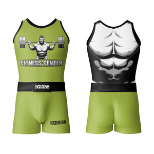 Uniformes de Boxeo al por Mayor, 100% Poliéster, Transpirables, Ligeros, Elásticos, de Secado Rápido, Diseño Liso, Colores y Logotipo Personalizables, para Entrenamiento - Product Image 4