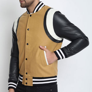 Veste de baseball pour homme, style tendance hiver 2025, haute qualité, prix bas, confortable, dernière mode, personnalisable sur le devant - Product Image 2