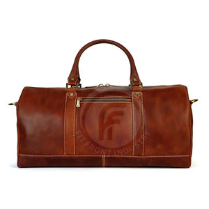 Sacs de sport en cuir OEM de haute qualité dernier style léger et durable avec fermeture à glissière prix raisonnable - Product Image 1