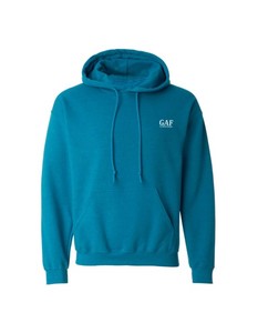 GAF Custom Heavyweight Oversized Fleece Zipper-Up Hoodie 100% algodón 260gsm Impreso en relieve Hombres Invierno Street Wear Bordado - Product Image 4