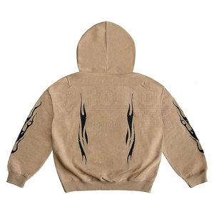 Hoodie Vintage pria pemuda 2024 <span class=keywords><strong>Pakistan</strong></span> dibuat atas penjualan nyaman kain Vintage Hoodie - Product Image 2