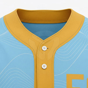 Maillot de baseball pour équipes, tissu confortable et durable, adapté aux entraînements, aux matchs et aux activités sportives quotidiennes - Product Image 4