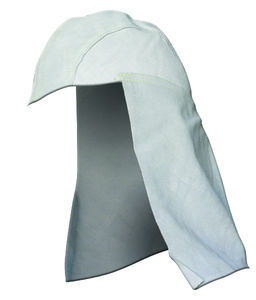 Capuche de soudage en cuir de vachette ignifuge, cuir suédé fendu, pour la protection, protection industrielle à haut risque, protection de la tête - Product Image 6