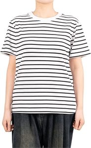 Camiseta Básica de Manga Corta para Mujer, 100% Algodón, Ecológica, Anti-Pilling, con Bordado en el Cuello, Informal, Transpirable, de Secado Rápido para Verano - Product Image 6