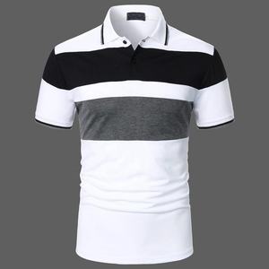 Vente en gros de polo décontracté pour homme à manches courtes respirant 100% polo en coton polyester de haute qualité pour homme - Product Image 6