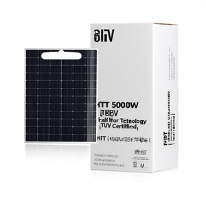 Panneau solaire monocristallin HJT 500W avec technologie BIPV à demi-cellules certifié TUV - Product Image 2