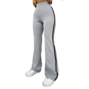 Custom Trousers <b>Women</b> Loose <b>Lounge</b> Stripe Flared Sweatpants High Waist Wide Leg <b>Pants</b> Plus Size XL Winter Streetwear Running - Product Image 6