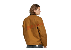 Veste universitaire pour homme de haute qualité avec logo personnalisé, fermeture éclair, coupe-vent, design tendance, automne et hiver - Product Image 6
