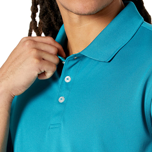 Haute qualité en gros tricoté 100% coton pour polos respirant séchage rapide grande taille logo personnalisé pour hommes High Street - Product Image 4