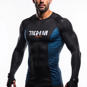 Obtenez des Rash Guards sublimés abordables Équipement de MMA en gros pour les sports de combat, l'entraînement et la performance athlétique. - Product Image 6