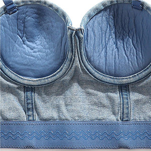 Jeans de Punto Transpirables, Sólidos y Sexys, 100% Algodón, Corte Relajado y Cómodo, Acabado Premium para Venta en el Mercado - Product Image 6