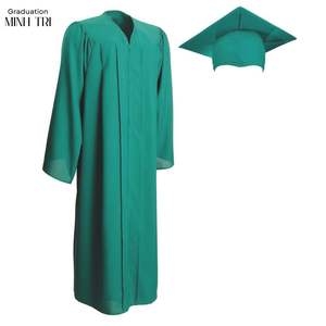 Gorro de graduación de poliéster con borla y vestido | Vestimenta de ceremonia escolar | Servicio OEM ODM - Product Image 1