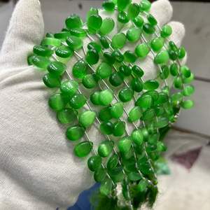 Cuentas de vidrio, cuentas de almendras, proveedor mayorista de cuentas de vidrio Monolisa sueltas para la fabricación de joyas a precio a granel - Product Image 2