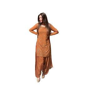 Eid Ramzan spécial Salwar Kameez Readymade, costume pakistanais personnalisable avec pantalon de style Dhoti, tenue traditionnelle indienne pour femmes - Product Image 1
