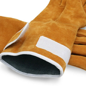 Nouveau 2025 prix de gros pas cher gants de soudage en cuir avec 100% Protection des mains de haute qualité - Product Image 4