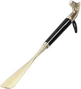Luxury Dog Face <b>Shoe</b> Horn with Designer Handle Polished Finish Stylish Practical <b>for</b> Daily Footwear Care and <b>Decoration</b> - Product Image 4