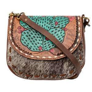 Femmes en cuir de vachette véritable Vintage bohème sangle unique sac à bandoulière nouveau Design usiné à la main fermeture éclair hiver - Product Image 1