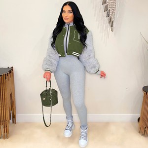 Chaquetas universitarias Letterman de alta calidad, cuerpo de lana, Mangas de cuero genuino, ropa de invierno, chaqueta elegante y elegante para hombre - Product Image 1