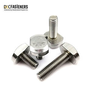 Tornillos en T Premium 316 SS M10 en acero, latón y aluminio con acabado liso - Product Image 4