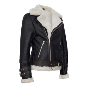 Veste à franges en cuir de vachette véritable unisexe coutures détaillées hommes femmes rétro Style occidental avant hiver revers col - Product Image 2