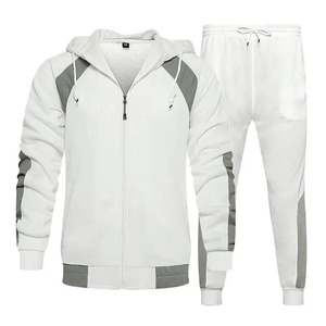 Survêtements d'hiver pour hommes de haute qualité personnalisés laine/polyester léger respirant séchage rapide vêtements d'entraînement logo personnalisé ensemble décontracté - Product Image 6