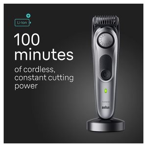 Kit de tondeuse à barbe et corps 8-en-1 étanche All-In-One Série 7 7410, sans fil, 100 minutes d'autonomie, avec 8 outils pour l'entretien masculin - Product Image 4