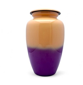 Urna de cremación colorida Ombre para cenizas, urna de arte moderno para adultos, urna de arcoíris de 10 pulgadas conmemorativa única - Product Image 2