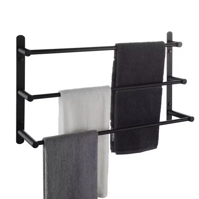 Towel Hanger Stainless Steel Towel Holder 3 Layer For Bathroom Kitchen