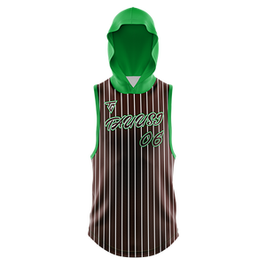 Sweat-shirt sans manches en polaire à capuche élastique pour homme, pour l'entraînement en plein air, pull de sport, débardeur de fitness, sweat-shirt sans manches pour homme - Product Image 1